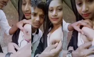 Bangladeshi Collage Young Girl Boobs Sucking by Lover Deshi MMS